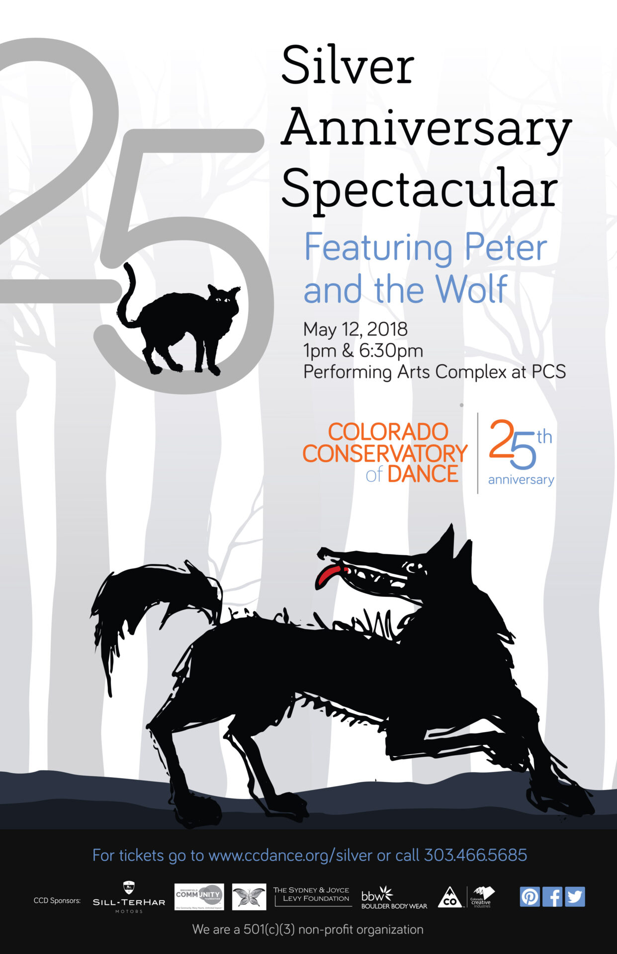 Silver Anniversary Spectacular Poster Silver Anniversary Spectacular Poster